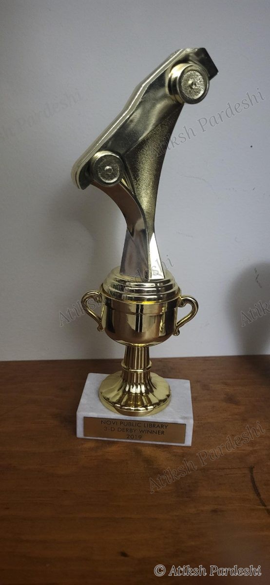 Derby race trophy